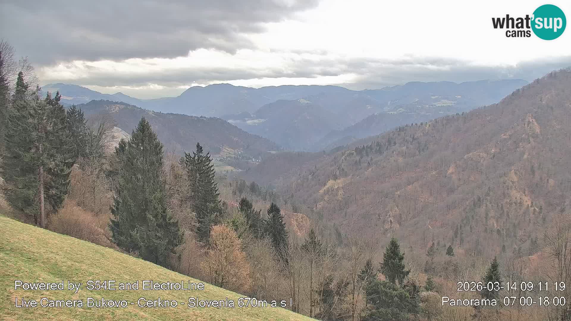 Webcam Bukovo – Baška grapa | Cerkno | Slovénie