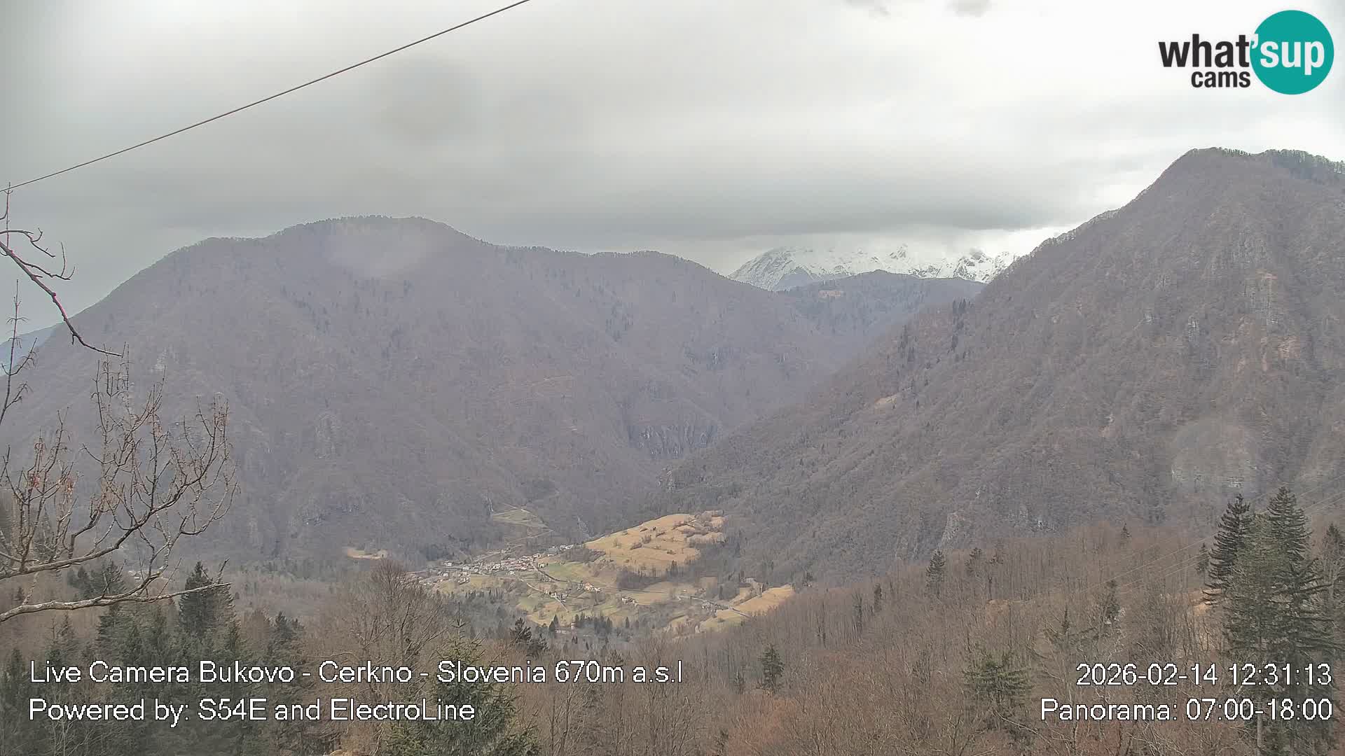 Webcam Bukovo – Baška grapa | Cerkno | Slovenia