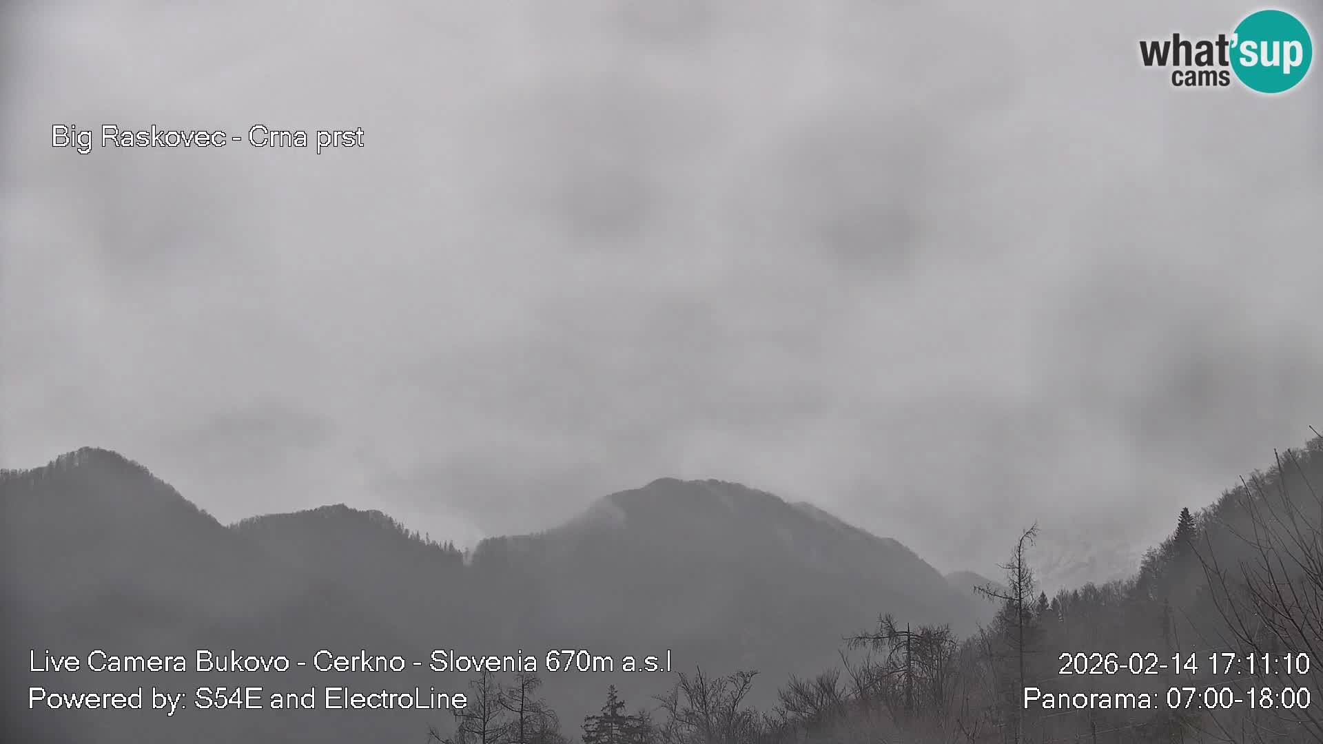 Webcam Bukovo – Baška grapa | Cerkno | Slovénie