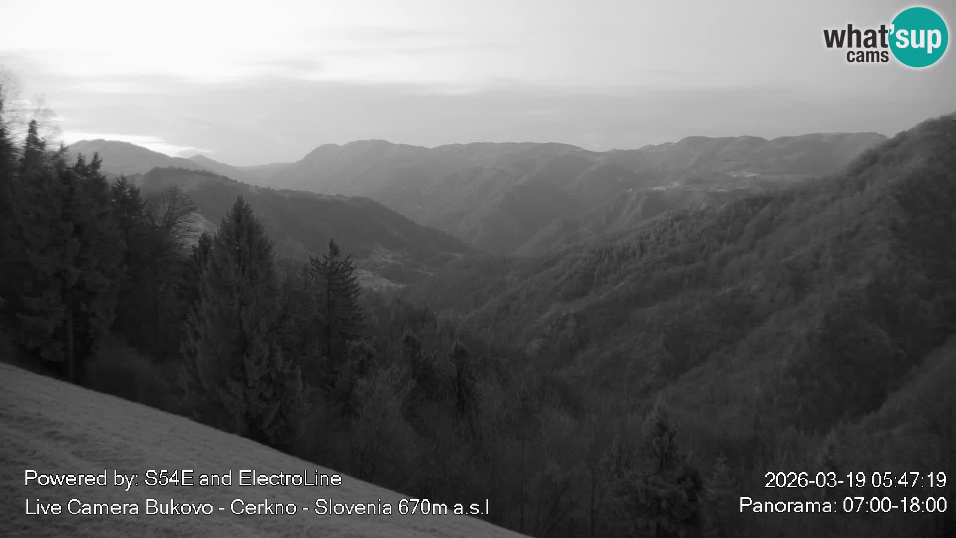 Webcam Bukovo – Baška grapa | Cerkno | Slovenia