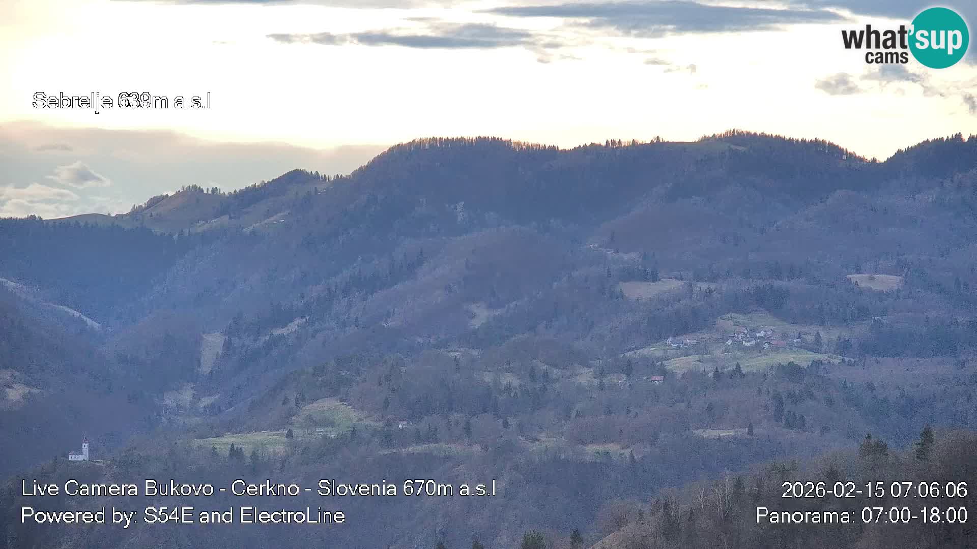 Webcam Bukovo – Baška grapa | Cerkno | Slovenia