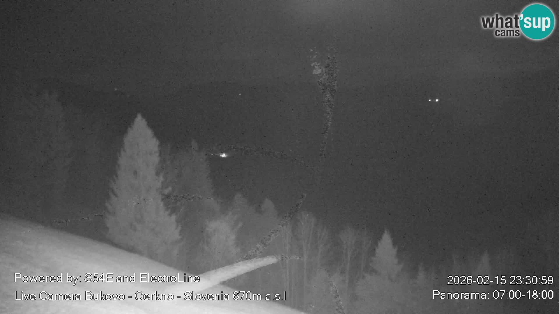 Web kamera Bukovo – Baška grapa | Cerkno | Slovenija