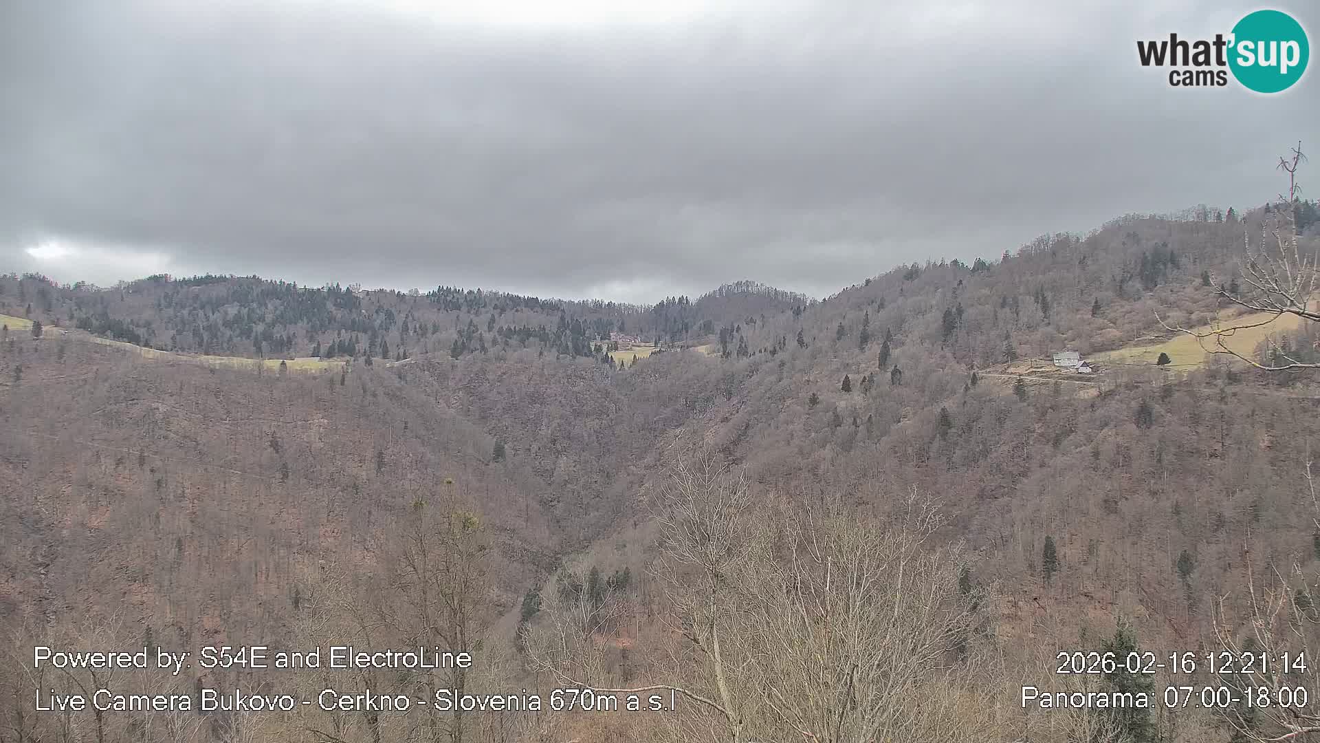 Webcam Bukovo – Baška grapa | Cerkno | Slovénie