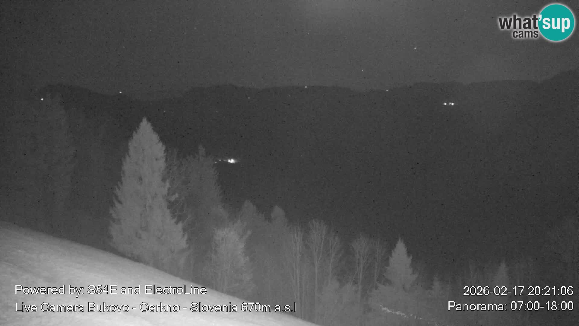 Web kamera Bukovo – Baška grapa | Cerkno | Slovenija