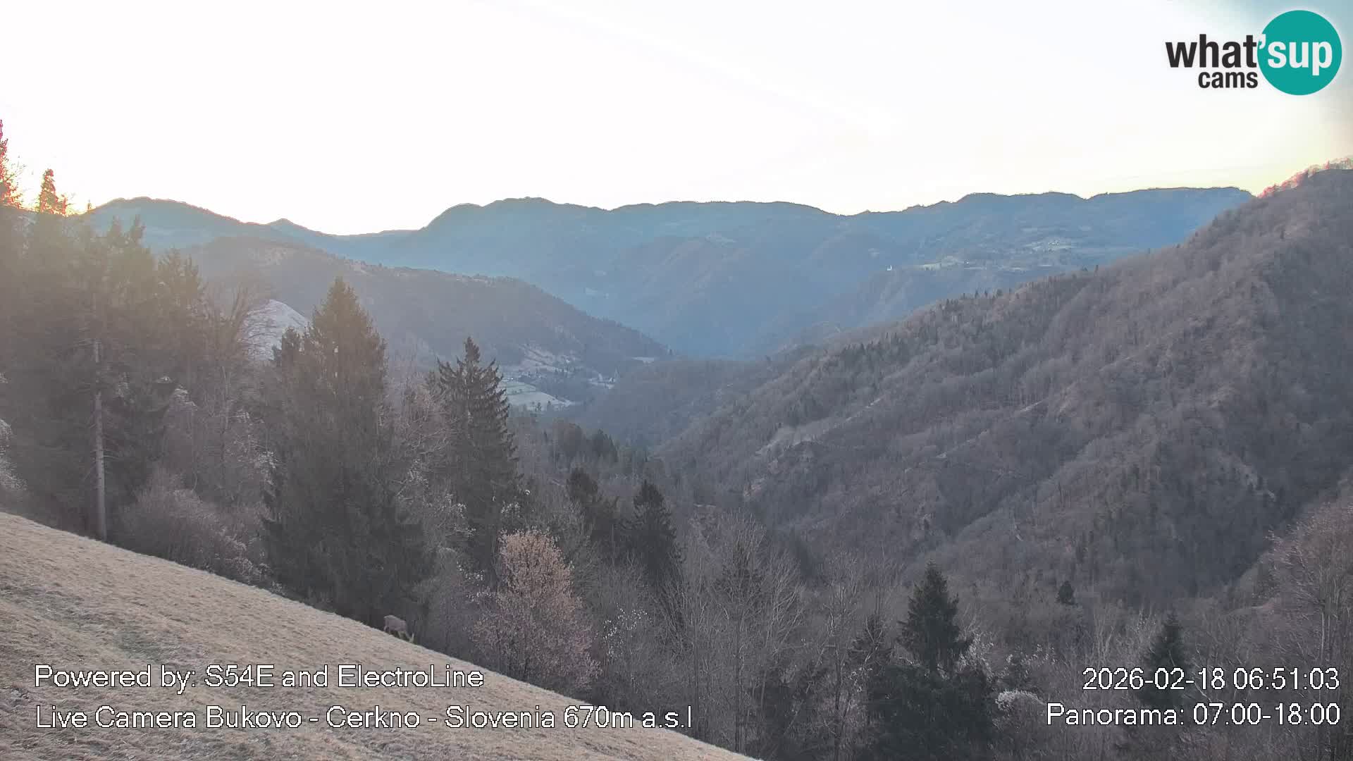 Webcam en vivo Bukovo – Baška grapa | Cerkno | Eslovenia