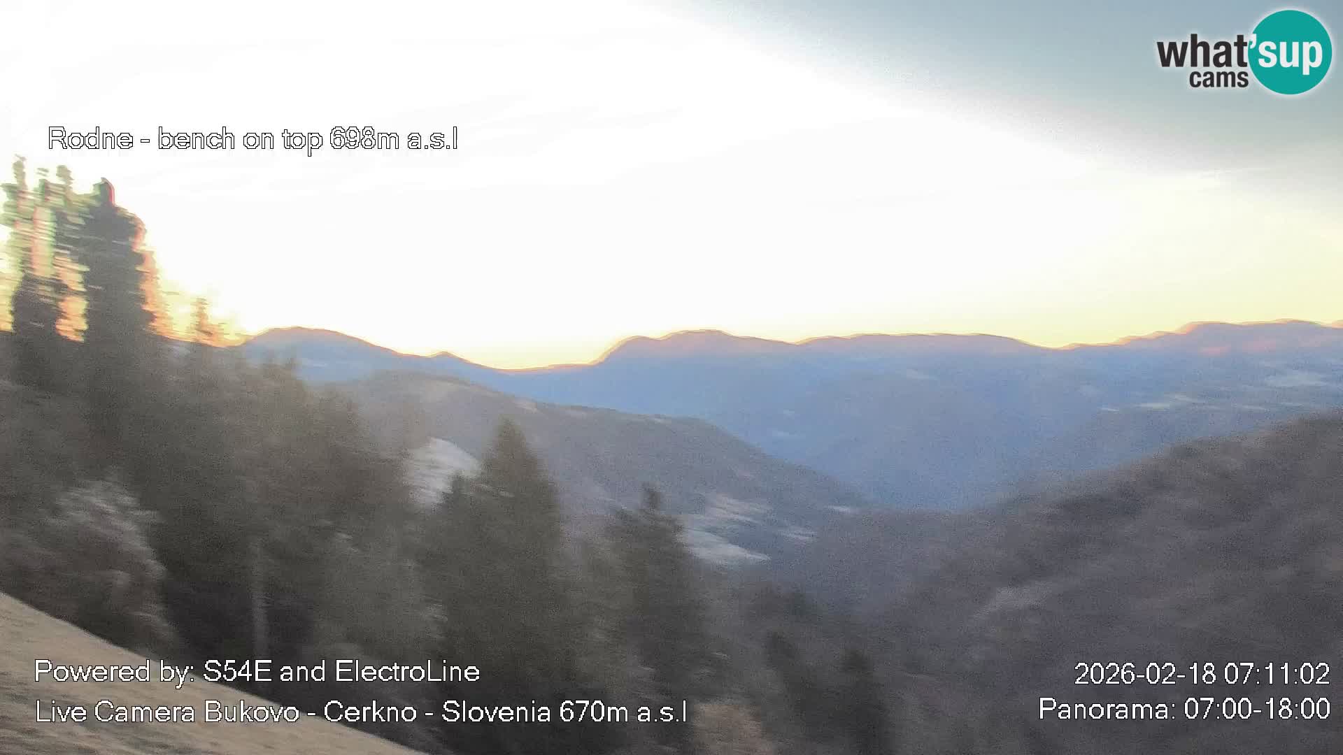 Webcam Bukovo – Baška grapa | Cerkno | Slovénie