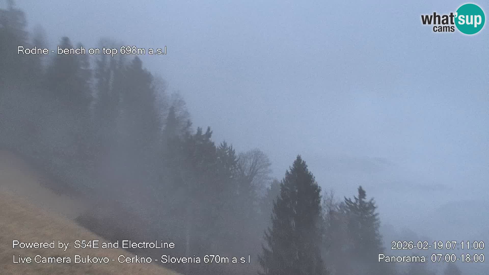 Web kamera Bukovo – Baška grapa | Cerkno | Slovenija