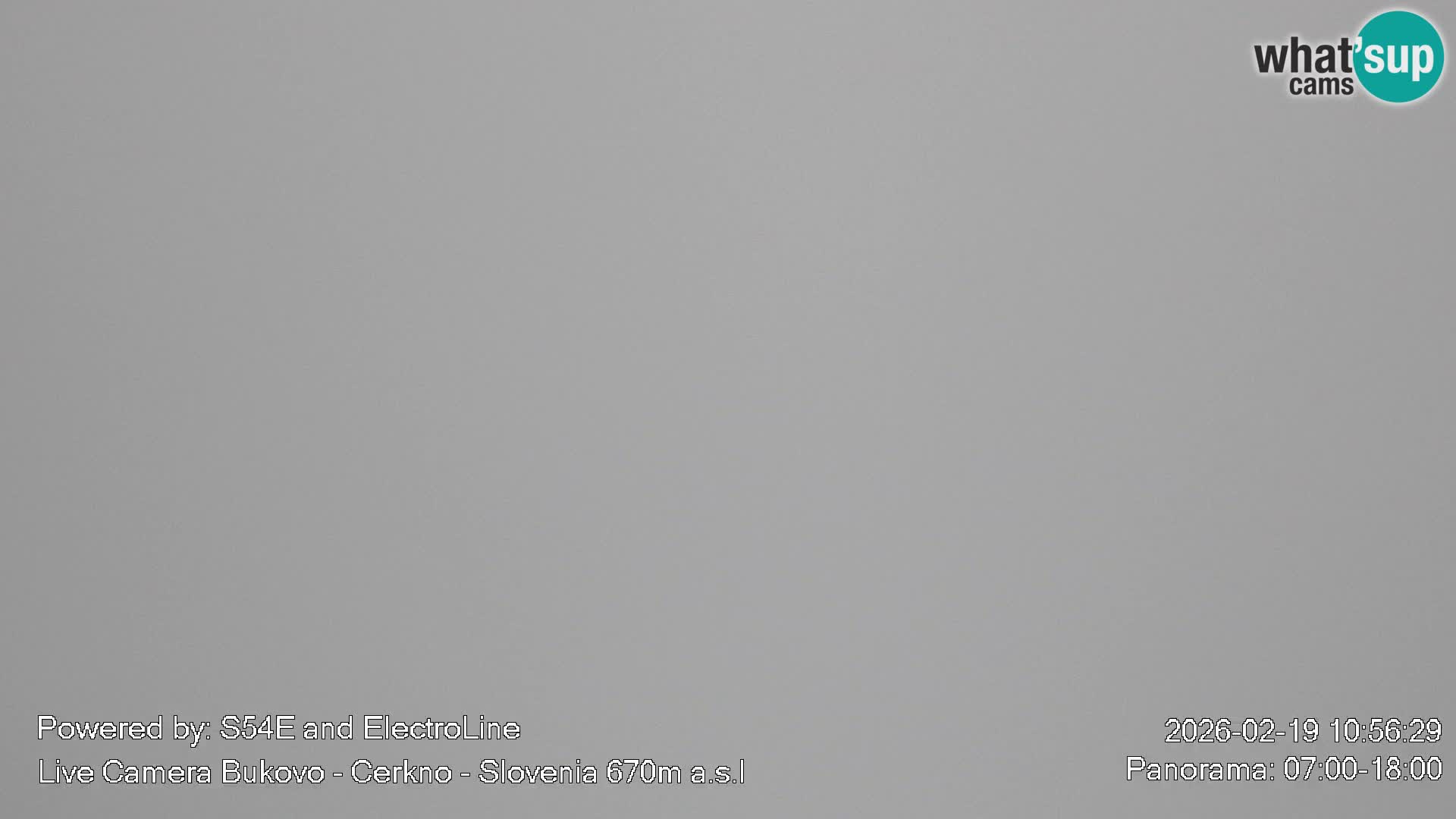 Web kamera Bukovo – Baška grapa | Cerkno | Slovenija