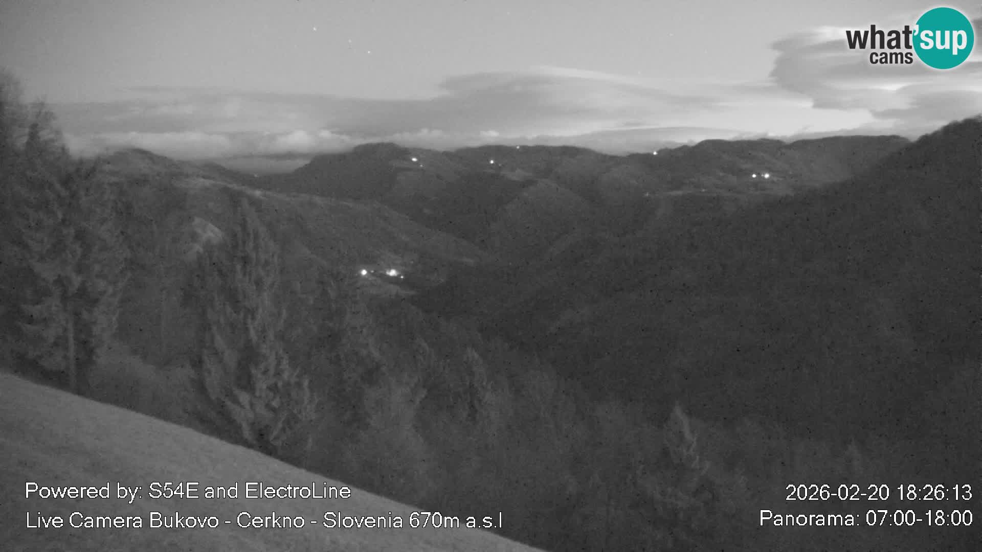 Webcam Bukovo – Baška grapa | Cerkno | Slovénie