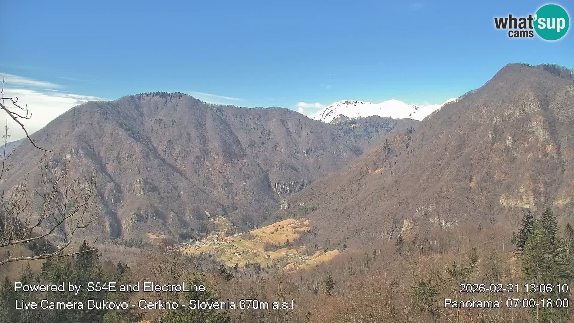 Bukovo Webcam – Baška grapa | Cerkno | Slowenien