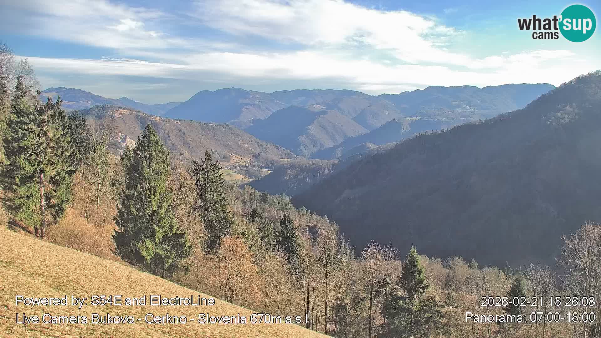 Bukovo Webcam – Baška grapa | Cerkno | Slowenien