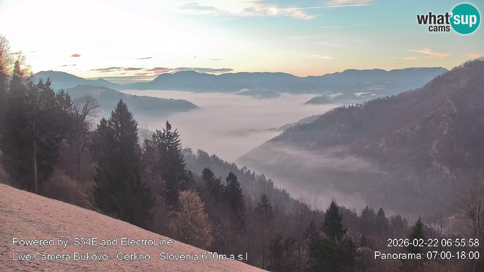 Webcam Bukovo – Baška grapa | Cerkno | Slovénie
