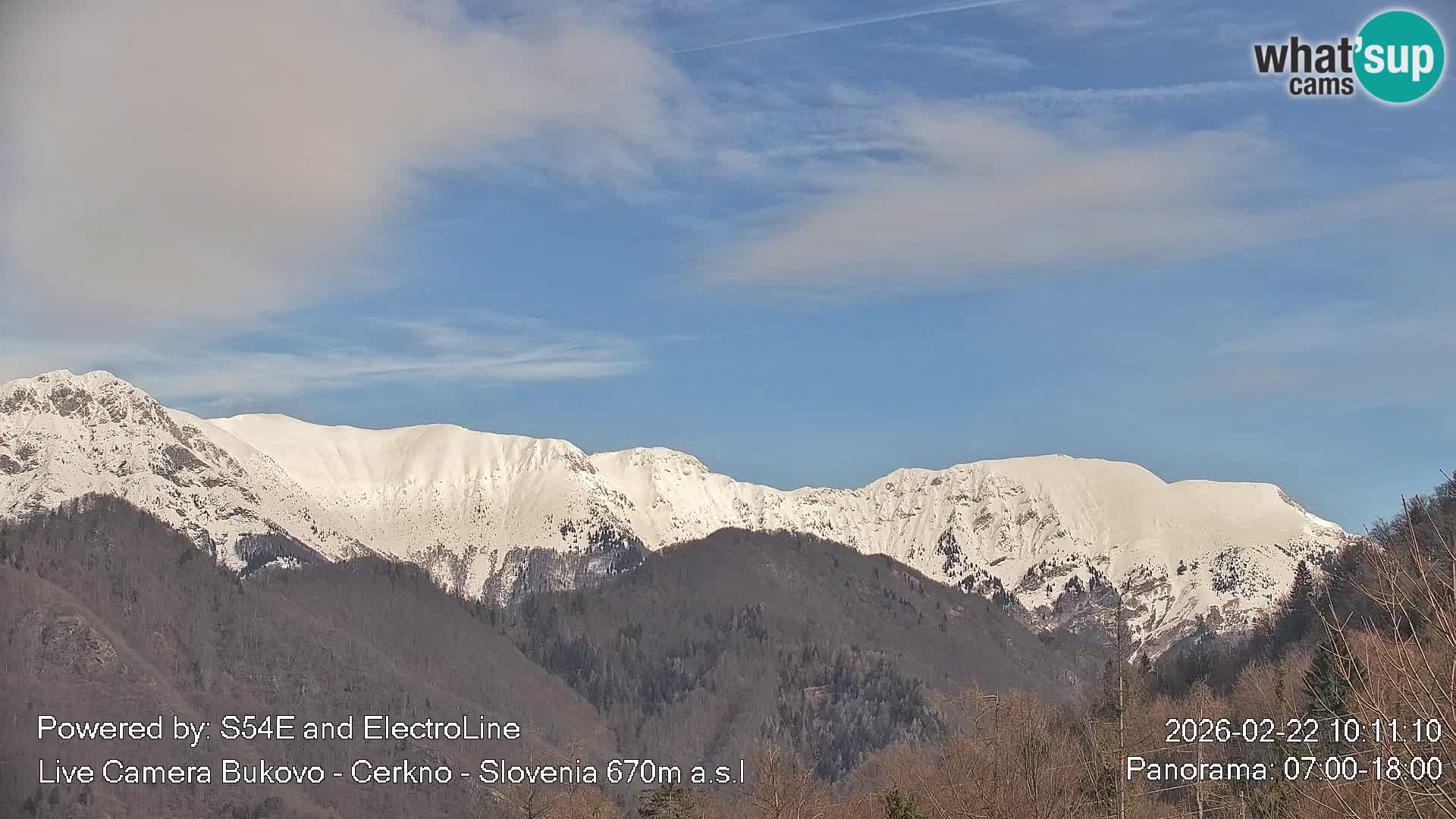 Bukovo Webcam – Baška grapa | Cerkno | Slowenien