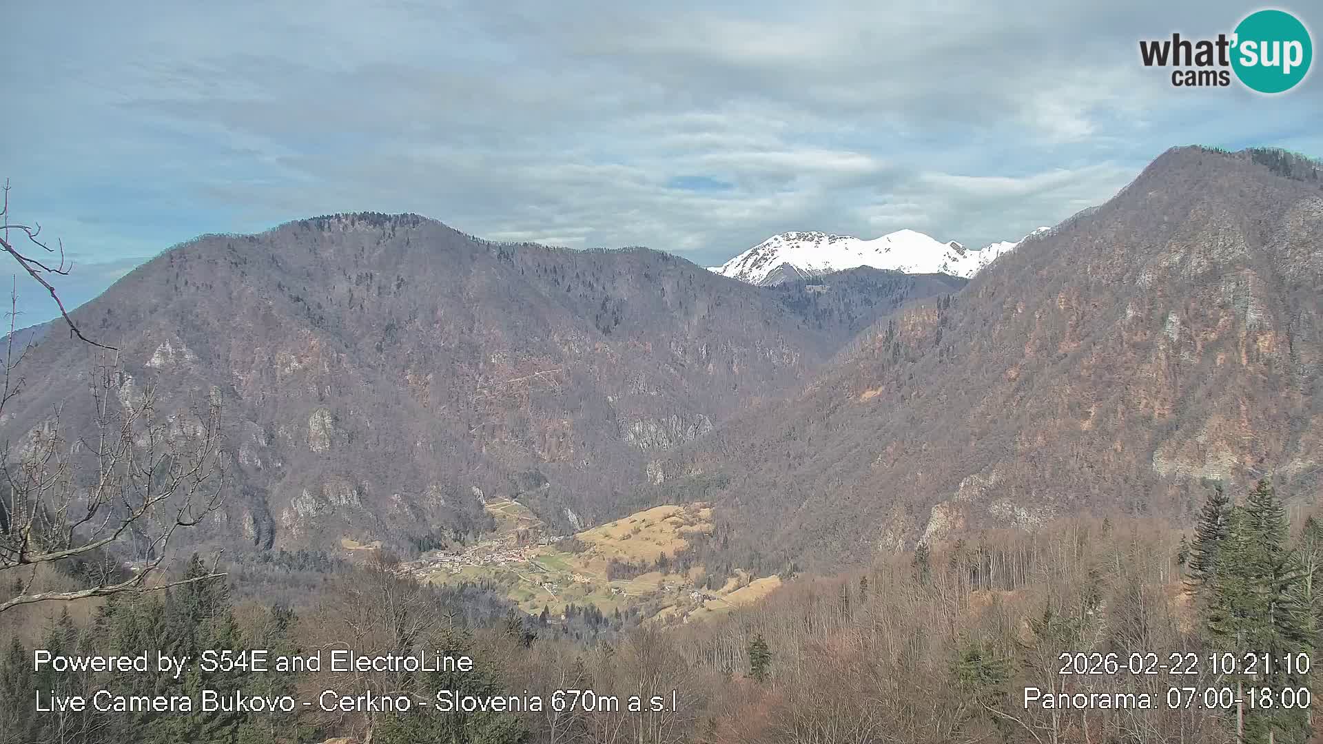 Webcam en vivo Bukovo – Baška grapa | Cerkno | Eslovenia