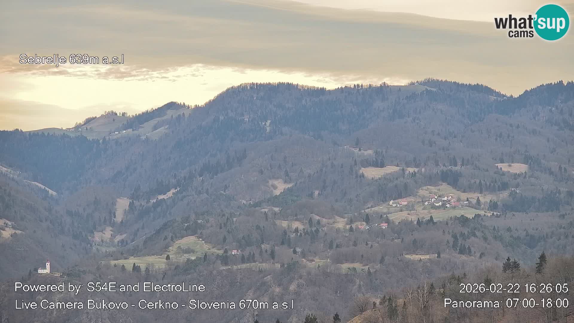 Bukovo Webcam – Baška grapa | Cerkno | Slowenien