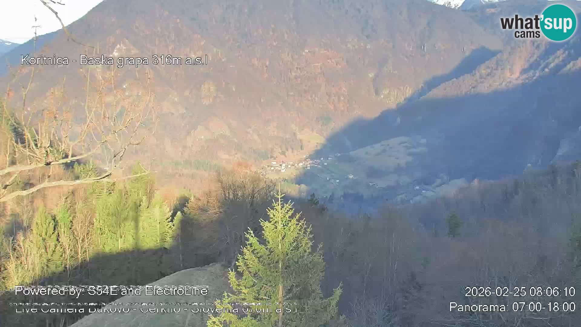 Webcam Bukovo – Baška grapa | Cerkno | Slovenia