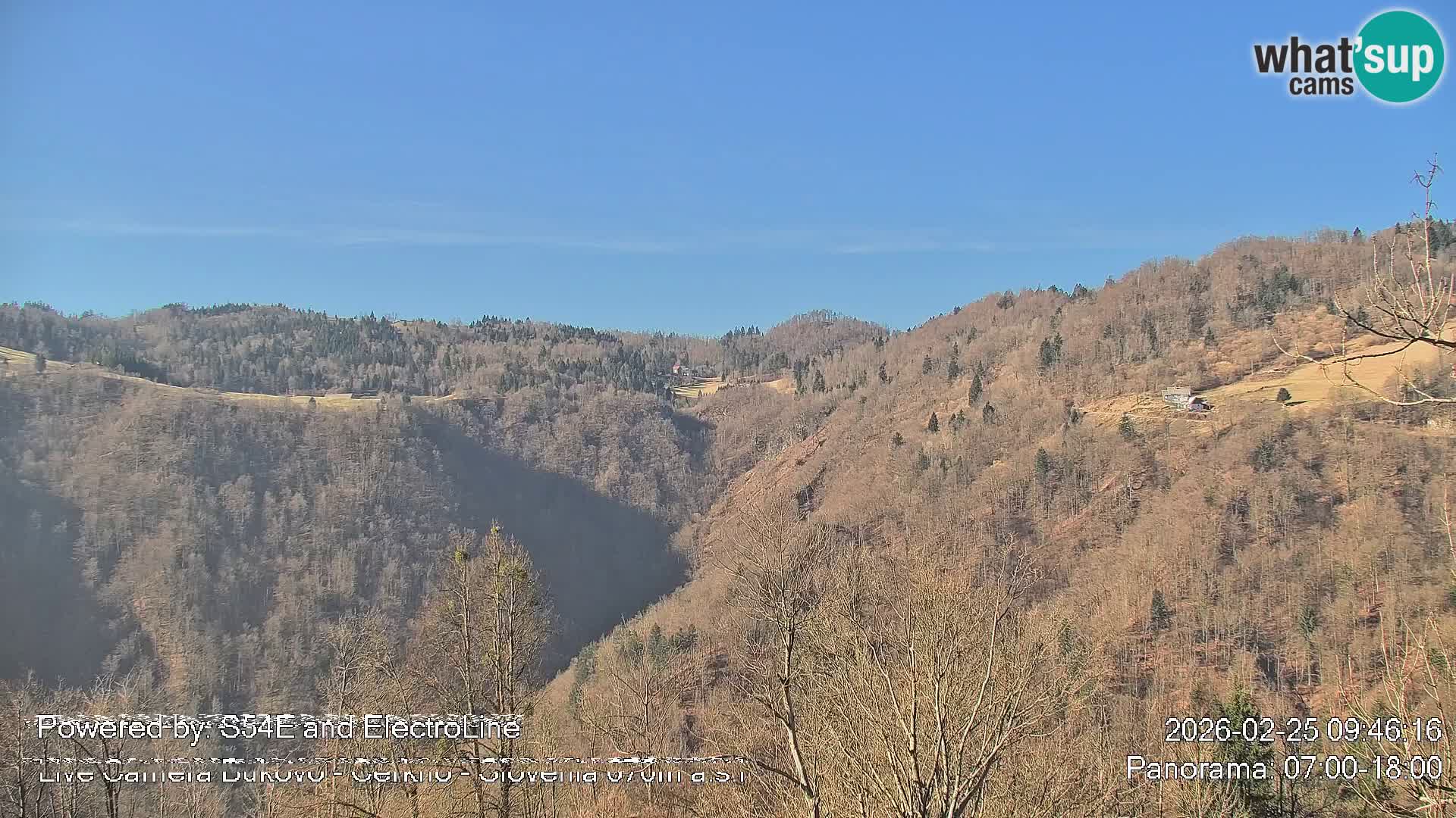 Webcam Bukovo – Baška grapa | Cerkno | Slovénie