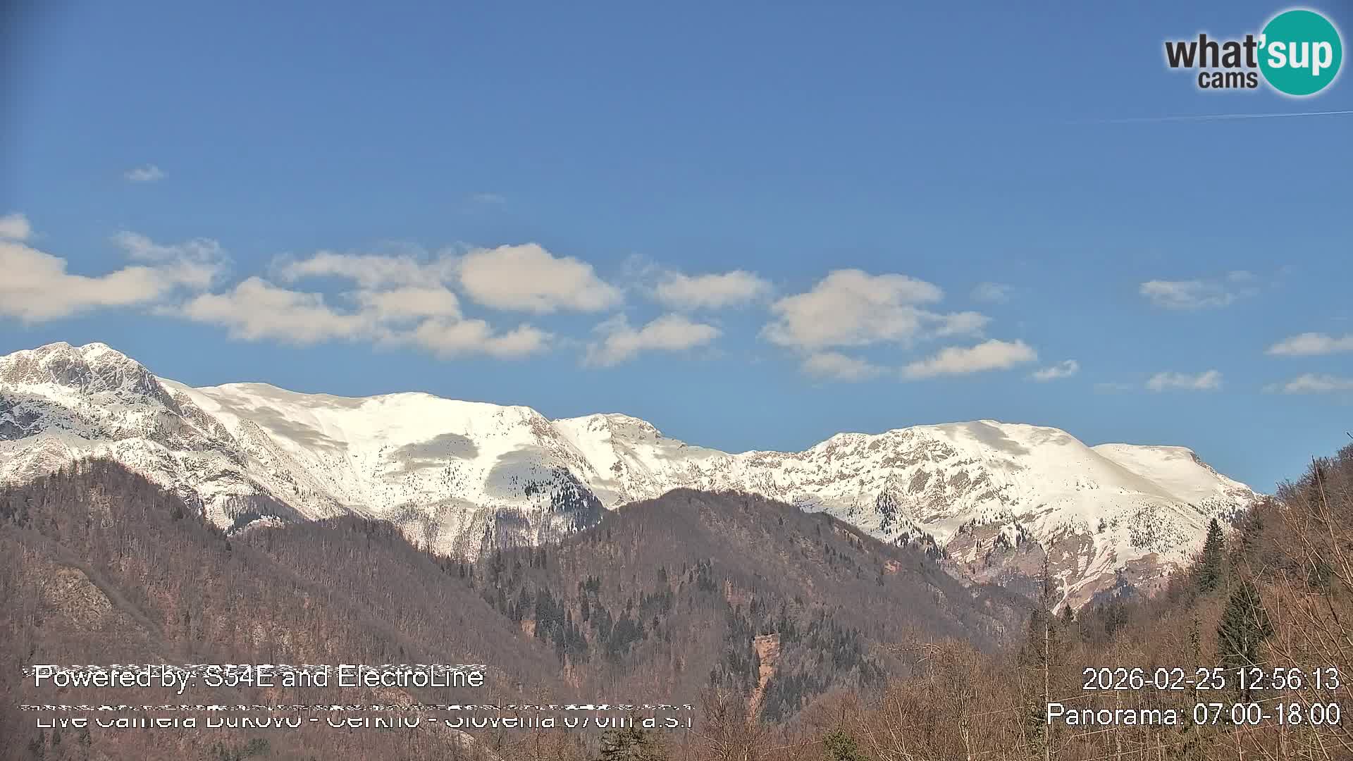 Webcam Bukovo – Baška grapa | Cerkno | Slovénie