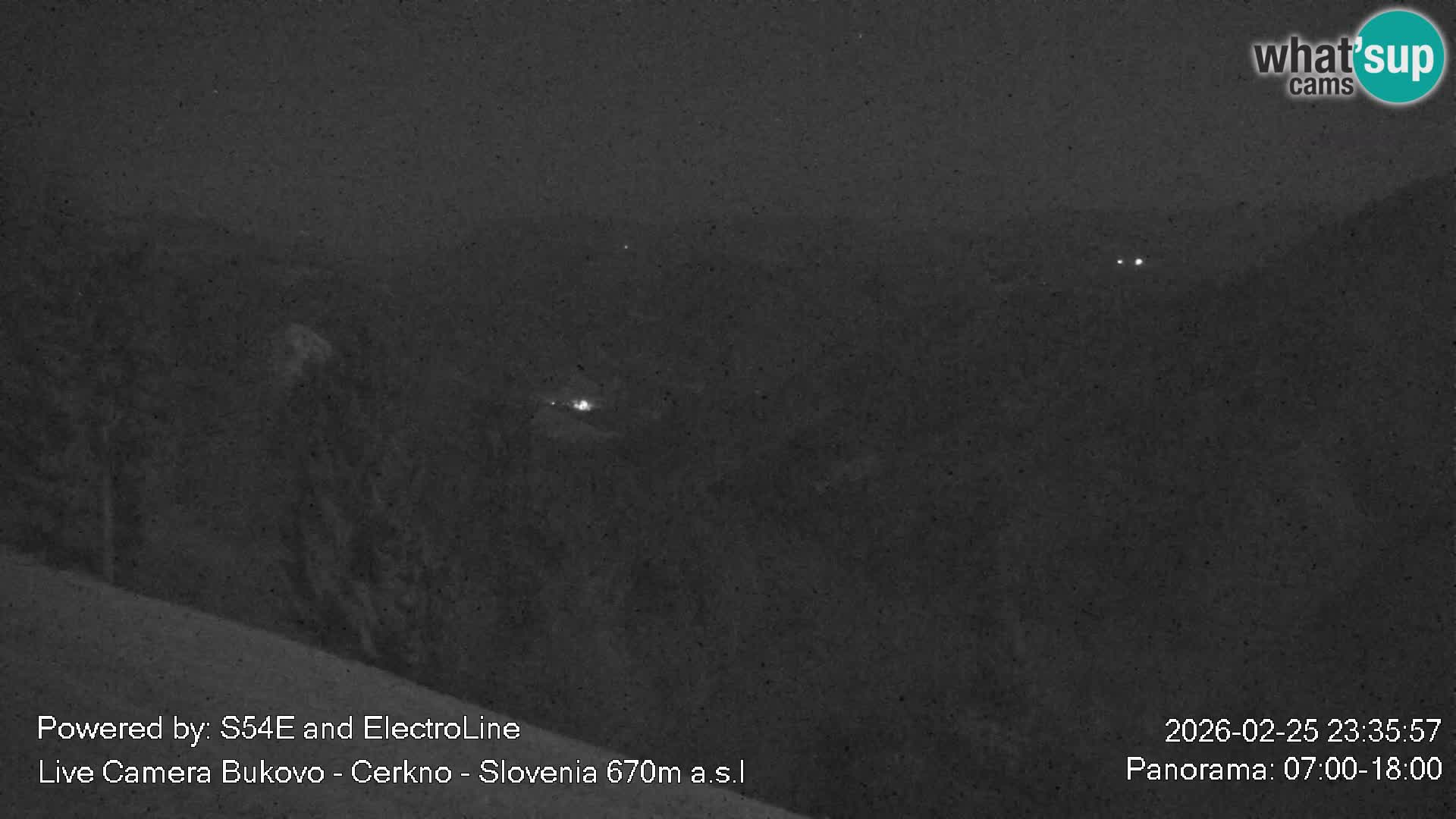 Web kamera Bukovo – Baška grapa | Cerkno | Slovenija