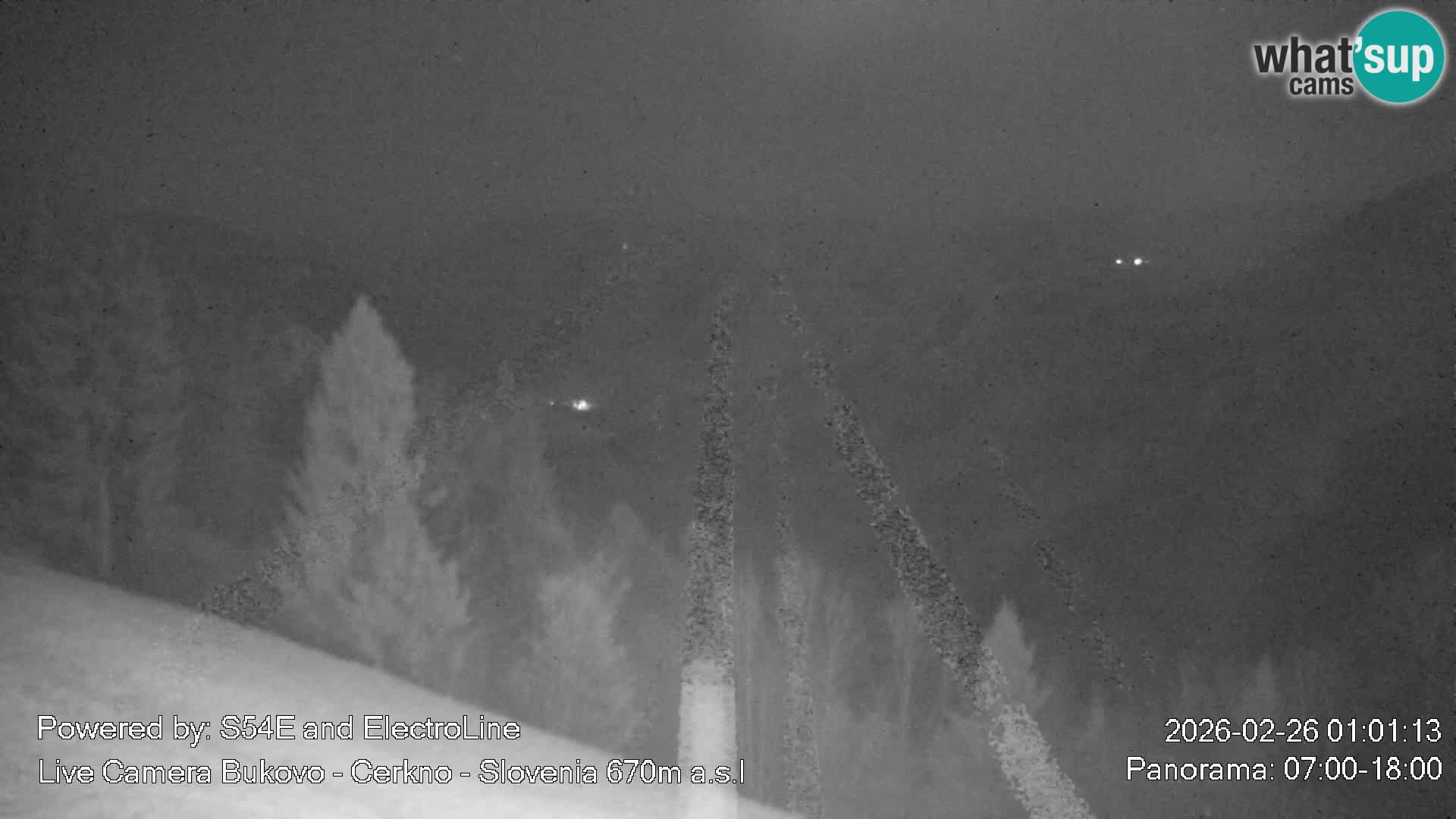 Web kamera Bukovo – Baška grapa | Cerkno | Slovenija