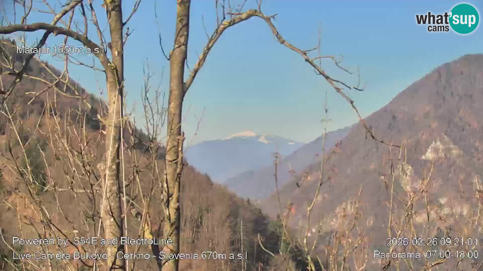 Webcam Bukovo – Baška grapa | Cerkno | Slovenia