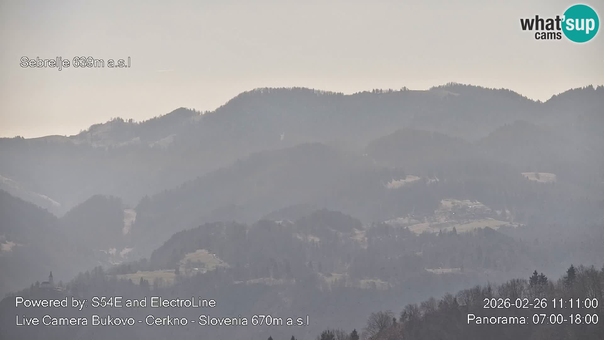 Webcam Bukovo – Baška grapa | Cerkno | Slovenia
