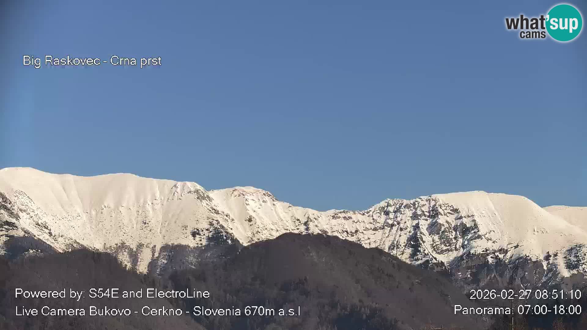 Kamera Bukovo – Baška grapa | Cerkno