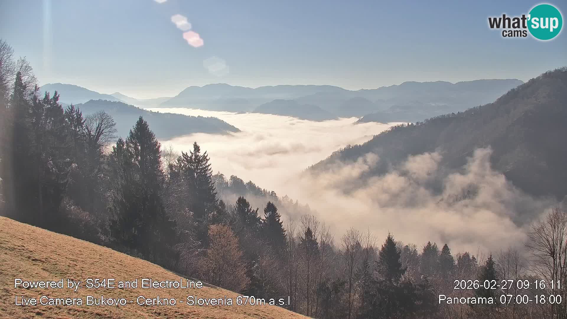 Webcam Bukovo – Baška grapa | Cerkno | Slovenia