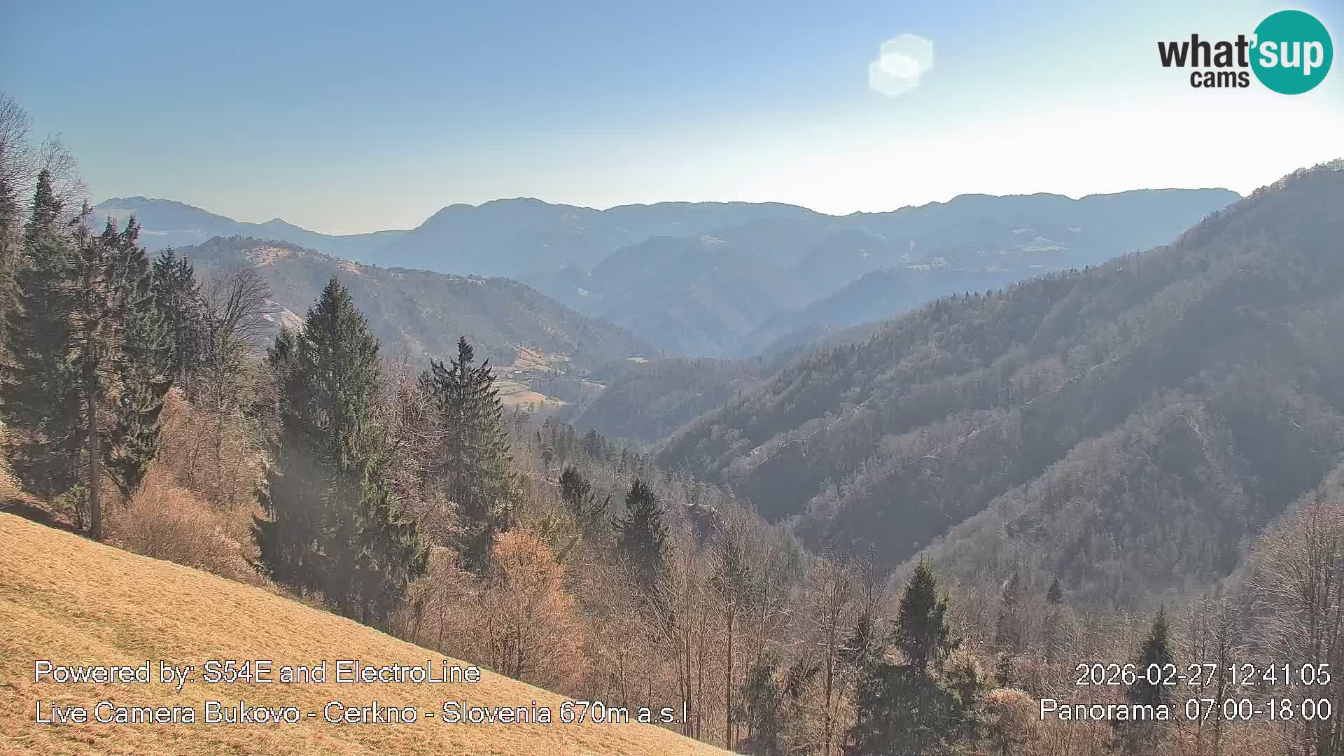 Webcam en vivo Bukovo – Baška grapa | Cerkno | Eslovenia