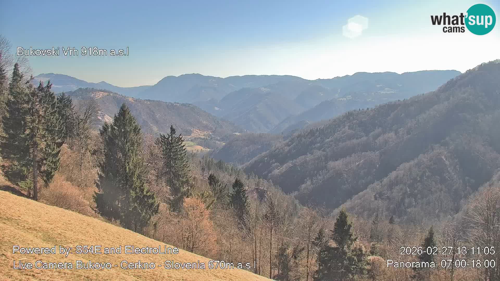Webcam Bukovo – Baška grapa | Cerkno | Slovenia