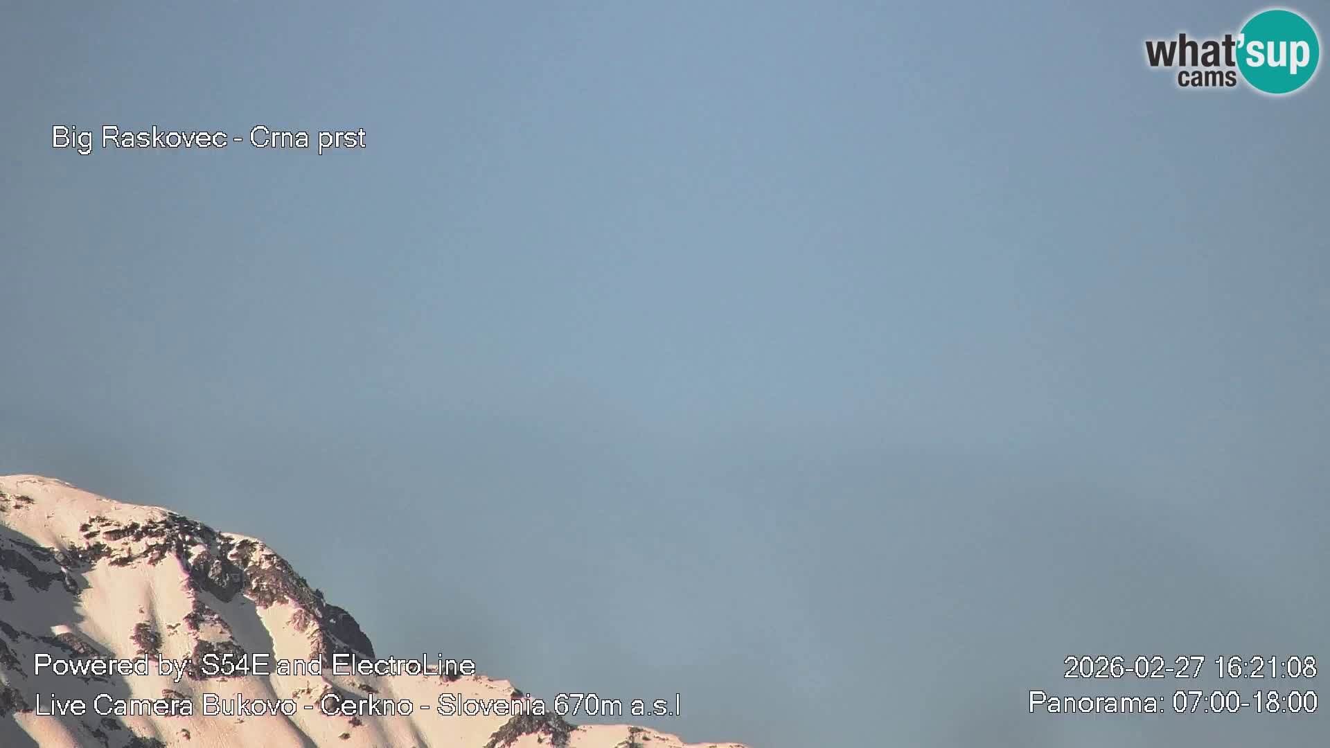 Webcam Bukovo – Baška grapa | Cerkno | Slovénie