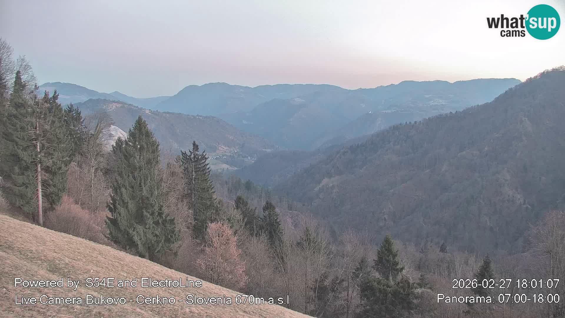 Webcam Bukovo – Baška grapa | Cerkno | Slovénie