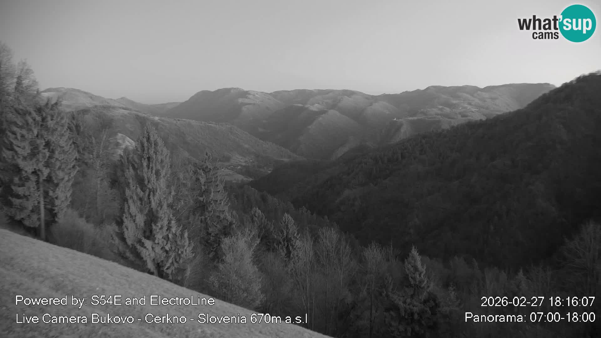 Bukovo Webcam – Baška grapa | Cerkno | Slowenien