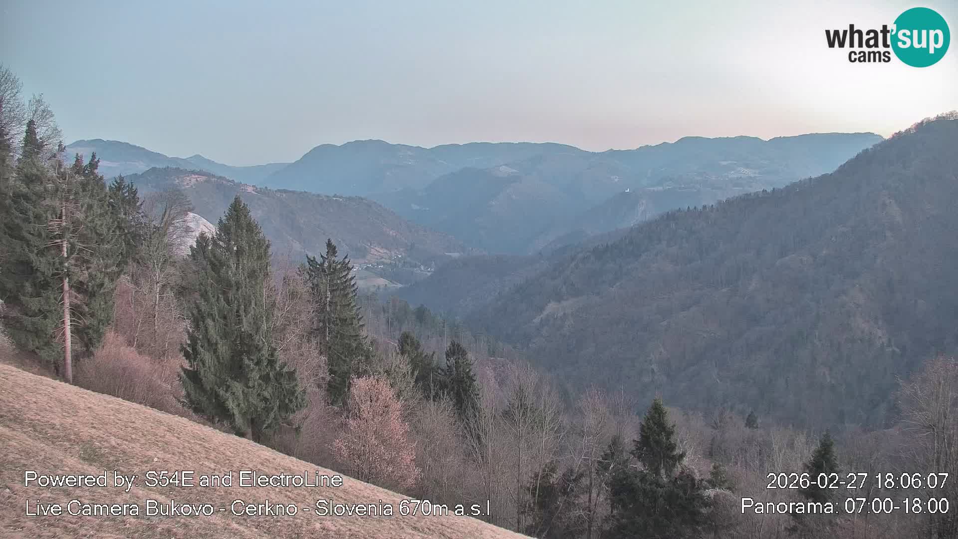 Webcam en vivo Bukovo – Baška grapa | Cerkno | Eslovenia