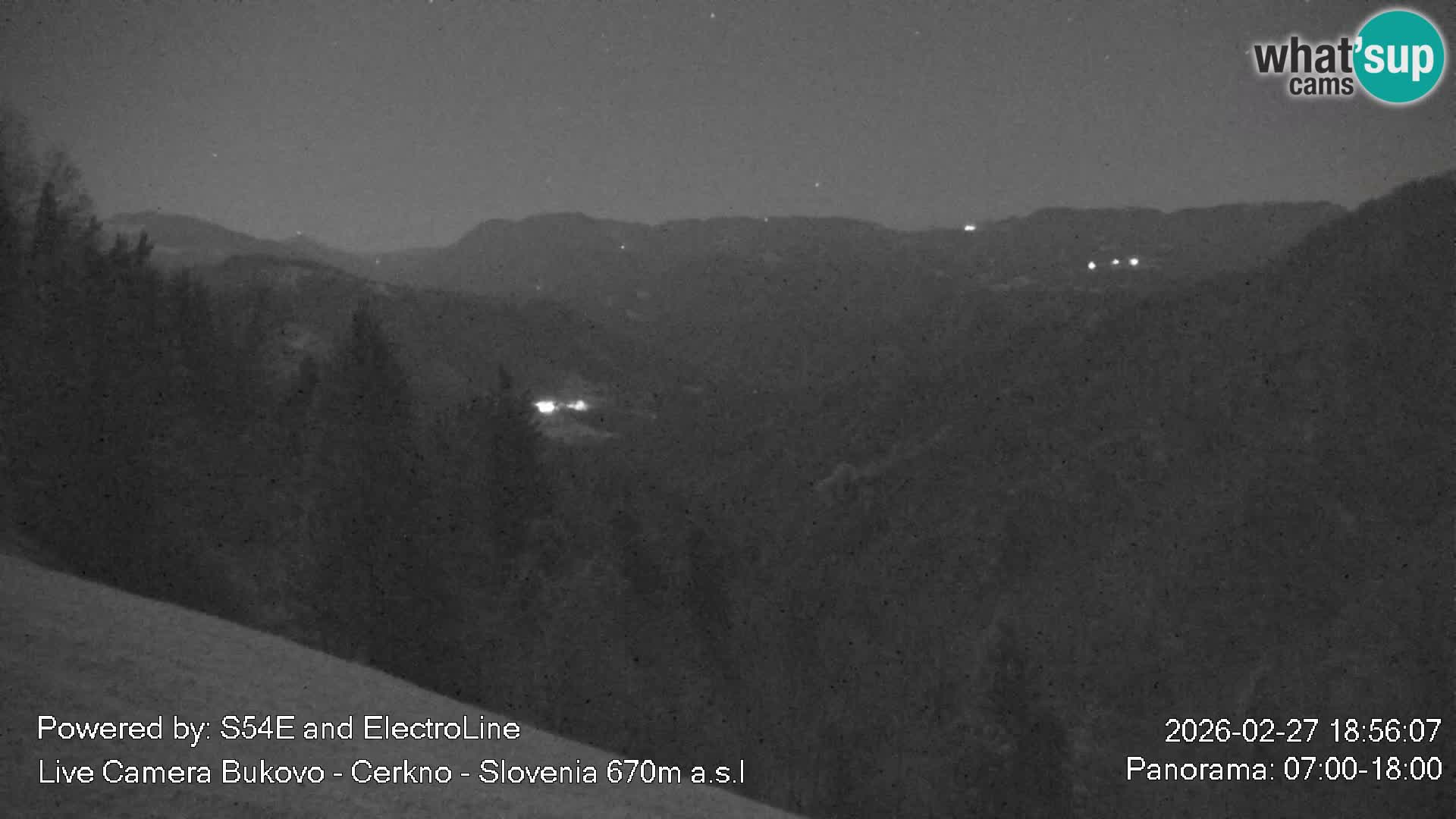 Webcam Bukovo – Baška grapa | Cerkno | Slovénie