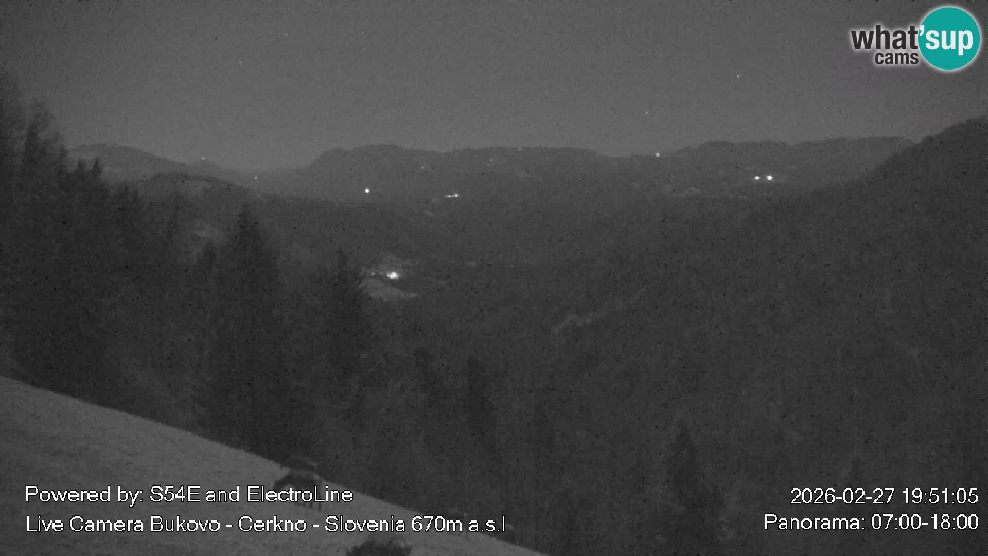 Webcam en vivo Bukovo – Baška grapa | Cerkno | Eslovenia