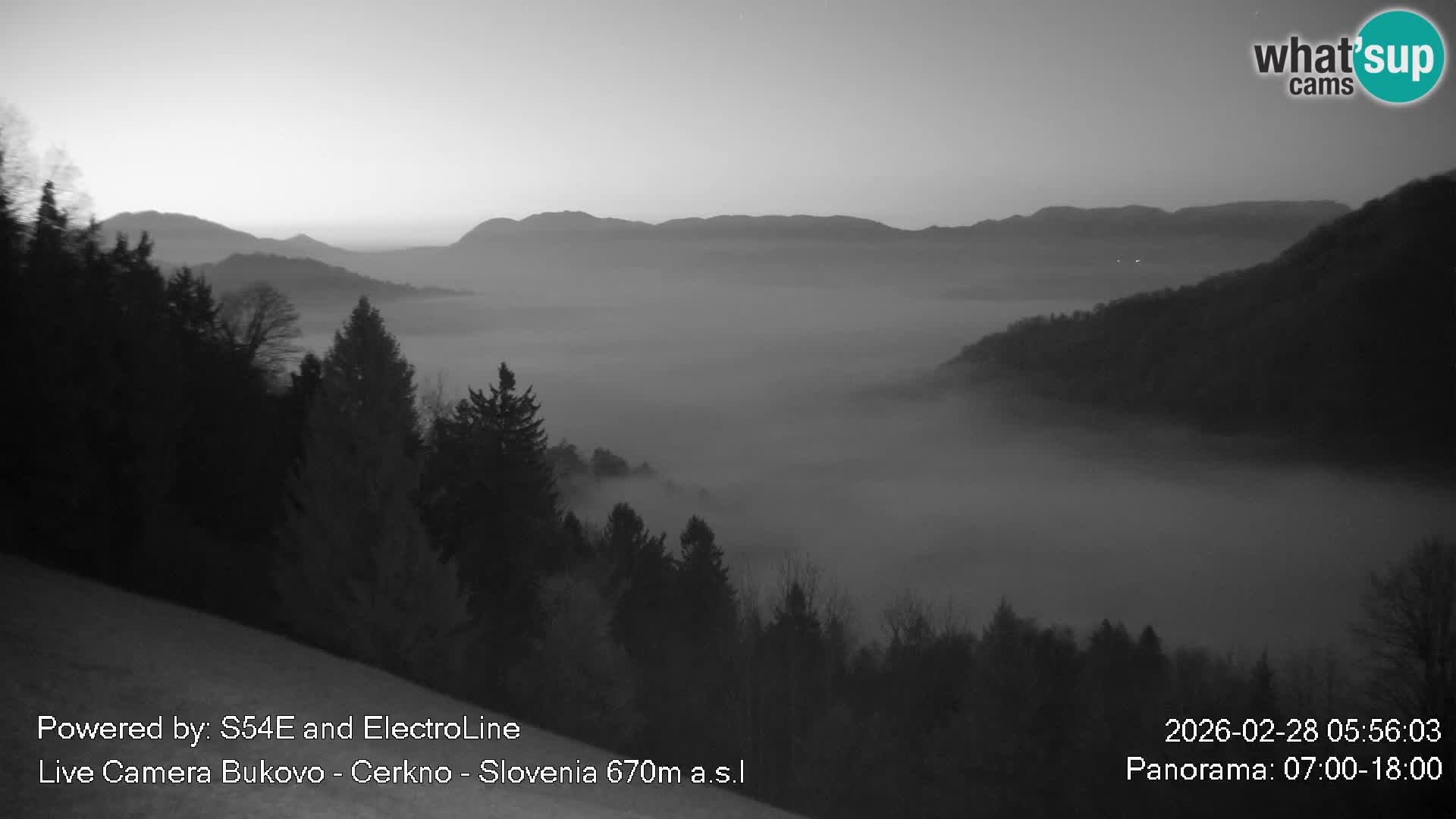 Web kamera Bukovo – Baška grapa | Cerkno | Slovenija