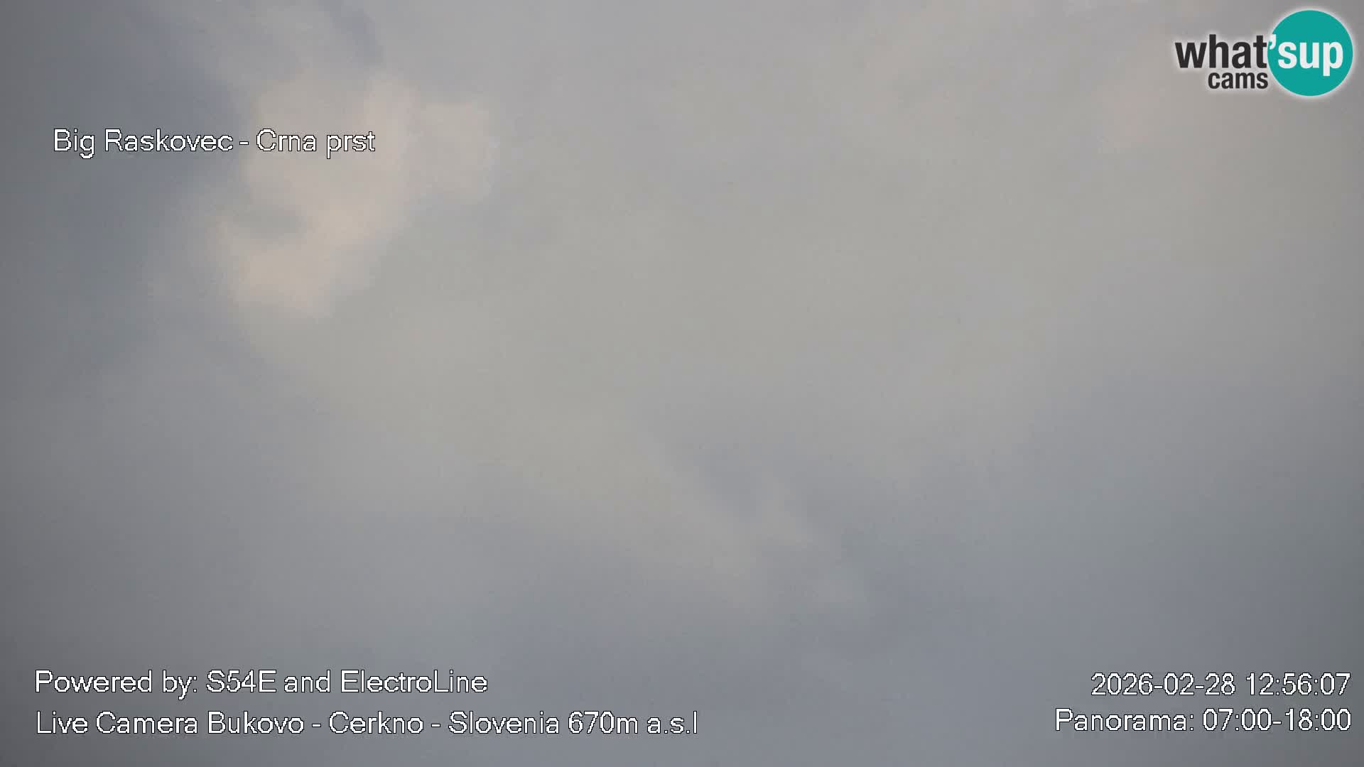 Bukovo Webcam – Baška grapa | Cerkno | Slowenien