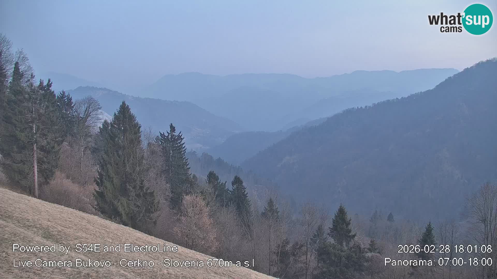 Webcam en vivo Bukovo – Baška grapa | Cerkno | Eslovenia