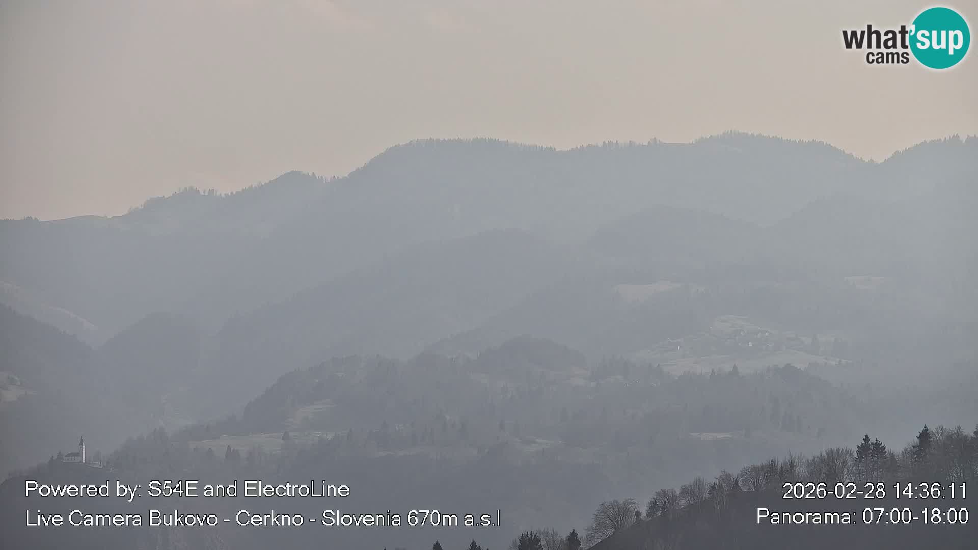 Webcam en vivo Bukovo – Baška grapa | Cerkno | Eslovenia