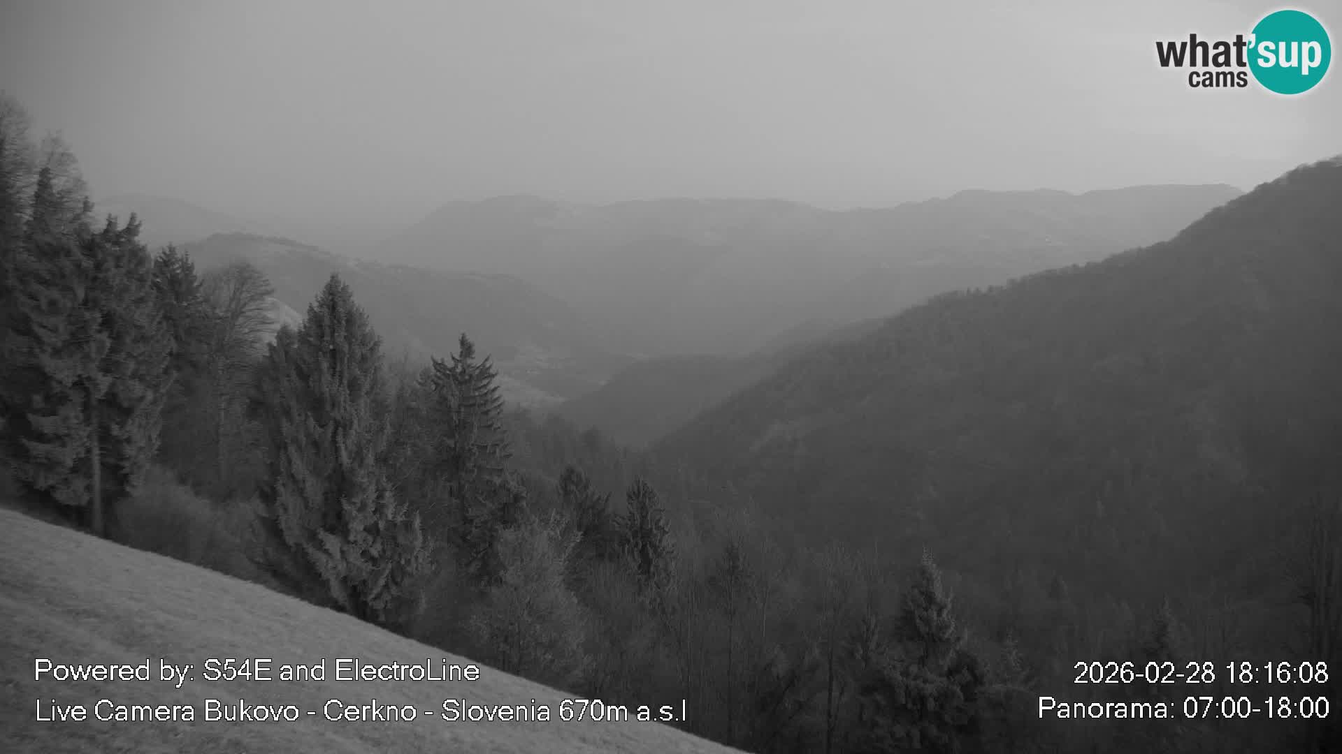 Webcam Bukovo – Baška grapa | Cerkno | Slovénie