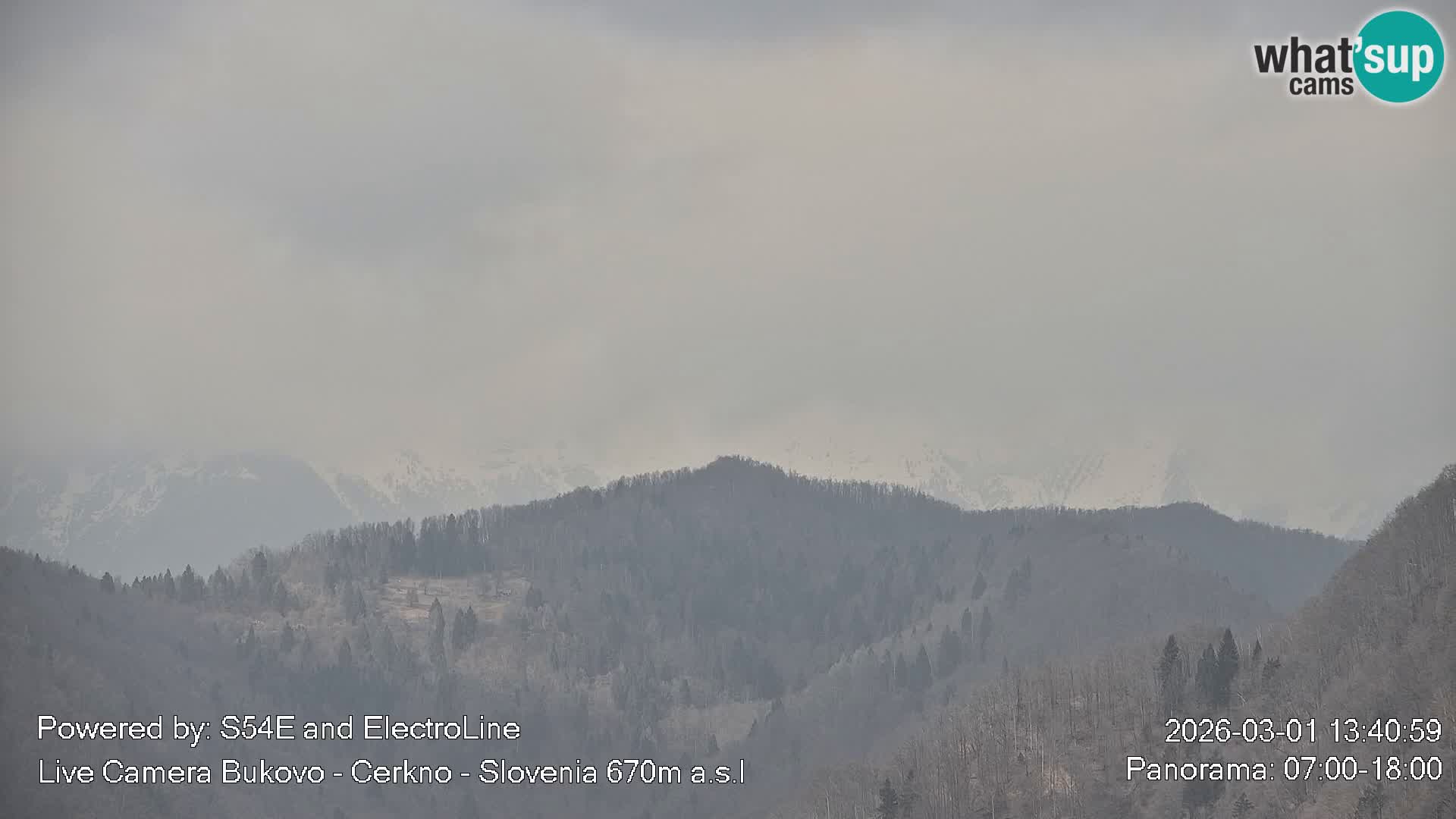 Webcam en vivo Bukovo – Baška grapa | Cerkno | Eslovenia
