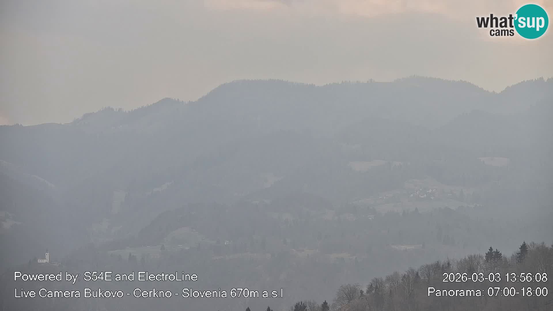 Webcam en vivo Bukovo – Baška grapa | Cerkno | Eslovenia