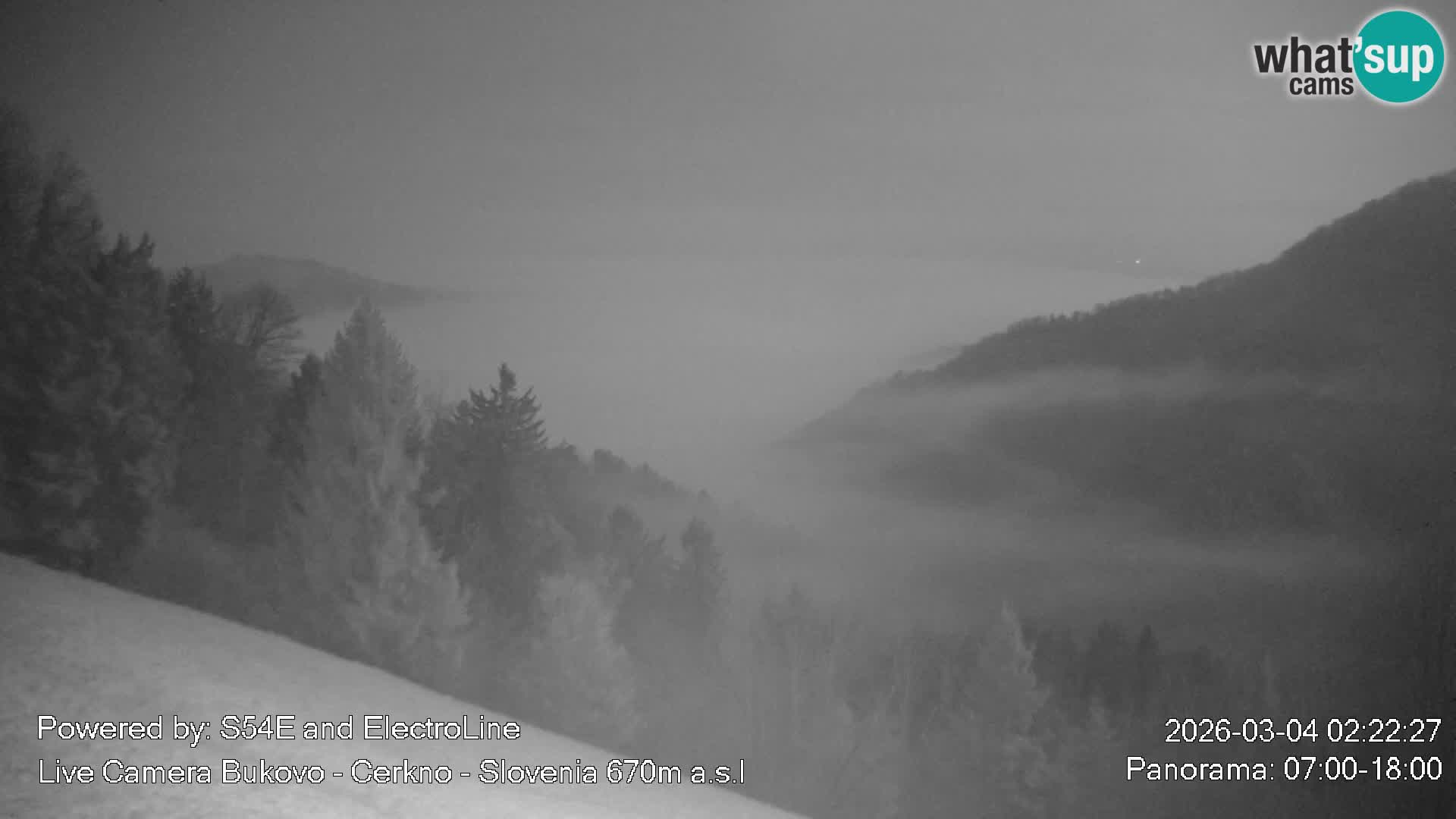 Webcam Bukovo – Baška grapa | Cerkno | Slovénie