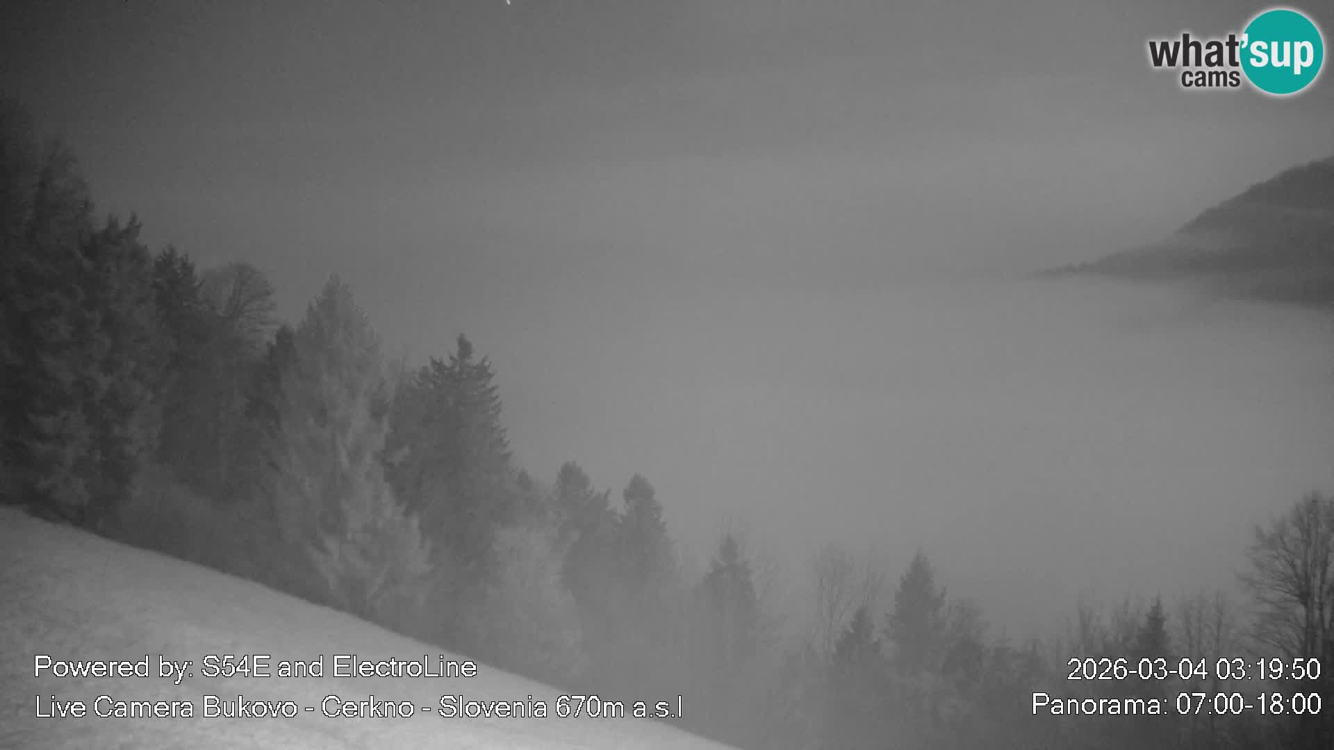 Webcam Bukovo – Baška grapa | Cerkno | Slovénie