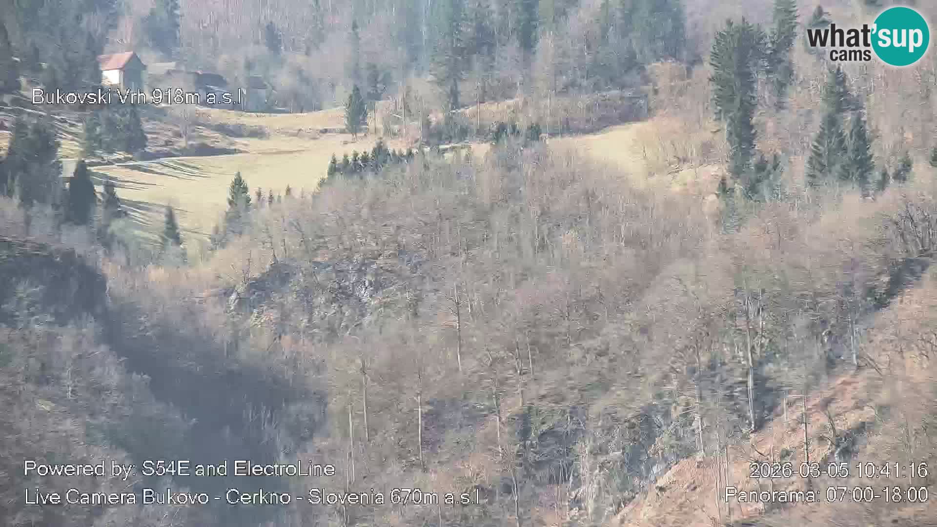 Webcam en vivo Bukovo – Baška grapa | Cerkno | Eslovenia