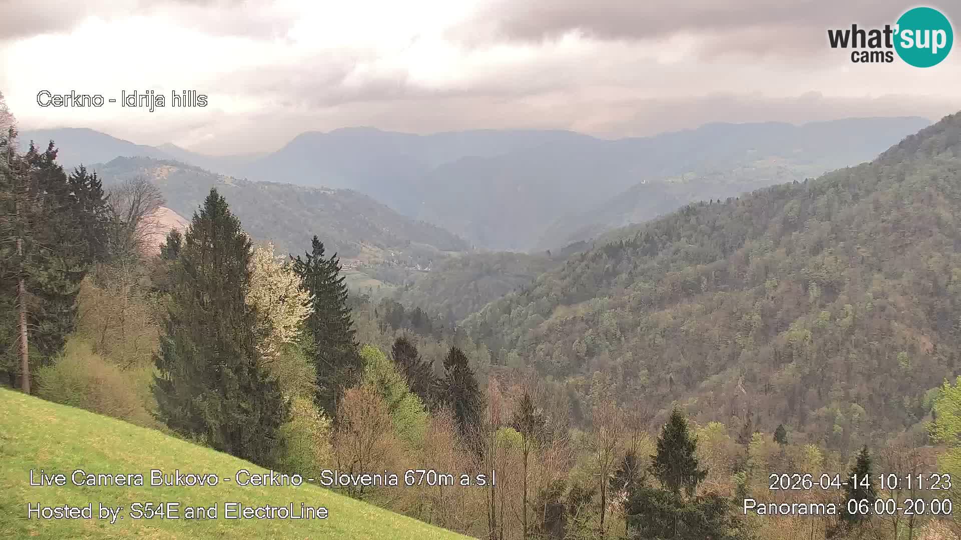 Webcam Bukovo – Baška grapa | Cerkno | Slovénie