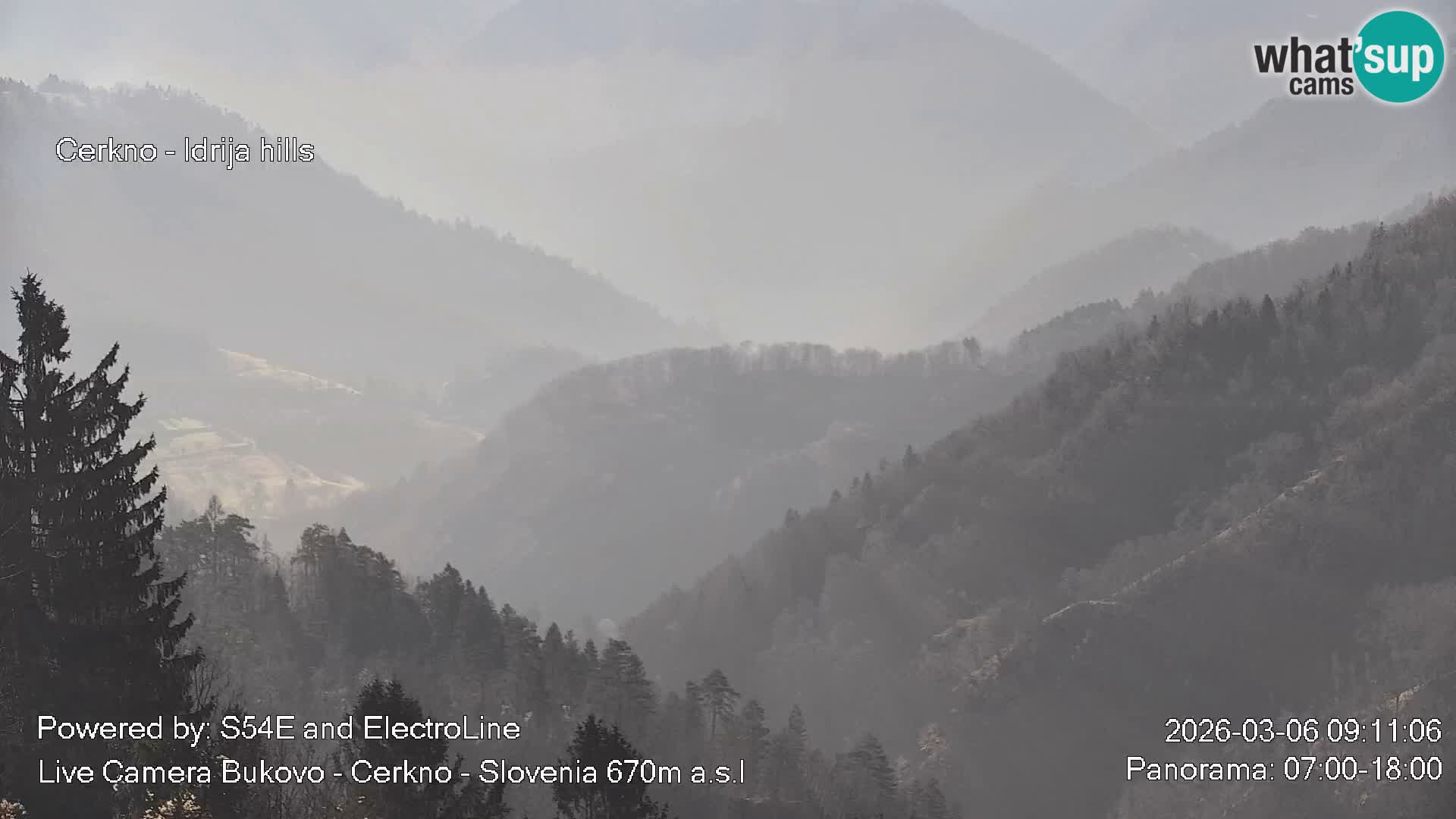 Bukovo Webcam – Baška grapa | Cerkno | Slowenien