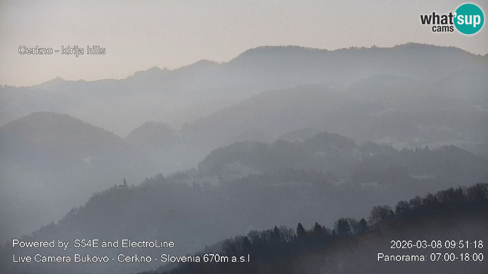 Webcam Bukovo – Baška grapa | Cerkno | Slovénie