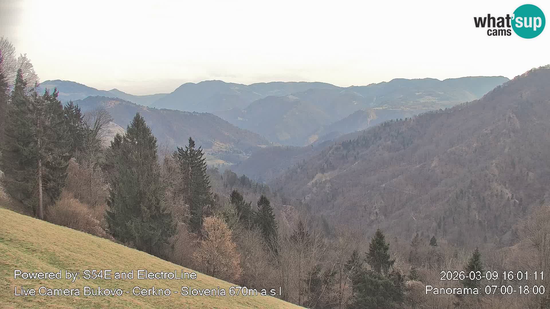 Webcam Bukovo – Baška grapa | Cerkno | Slovenia